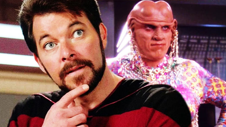 Exploring the Uncharted Territory: Riker's Encounter with a Ferengi Love Interest in the Star Trek Universe