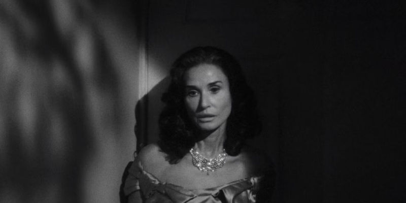 Demi Moore As Ann Woodward In Feud: Capote Vs. The Swans Black And White.jpg
