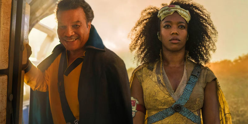 Lando and Jannah stand side-by-side in Star Wars: The Rise of Skywalker - Star Wars: The Rise of Skywalker - Does Lando Help Jannah Find Her Parents?