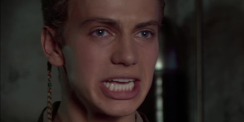 Anakin Skywalker in Attack of the Clones saying he slaughtered the Tusken Raiders like animals. - Padmé Amidala Easily Forgives Anakin's Slaughter Of The Tuskens