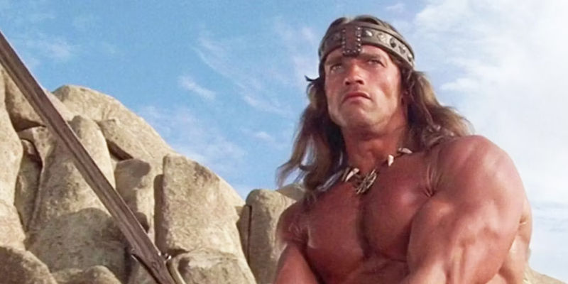 Arnold Schwarzenegger in Conan the Barbarian
