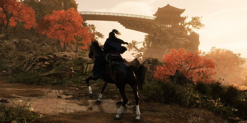 rise-of-the-ronin-main-character-on-horse - The Developer also explained how players will have the ability to switch between characters, each with their unique abilities and playstyles