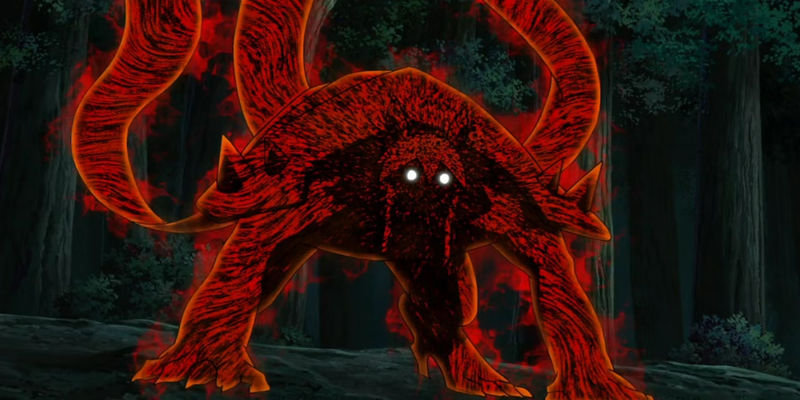 Yagura's Tailed Beast Transformation