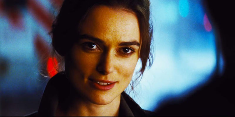 Keira Knightley as Dr. Cathy Muller in Jack Ryan Shadow Recruit