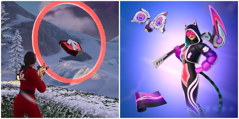 Fortnite: Galactic Skyward Challenge Pack - Week 4 Token Spots