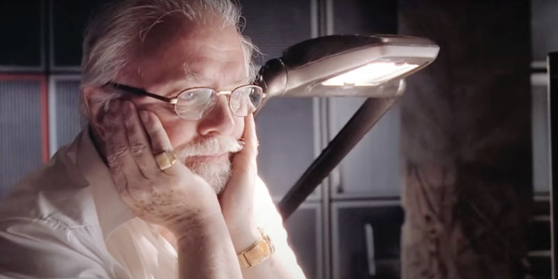 Richard Attenborough as John Hammond in Jurassic Park - Director: Steven Spielberg