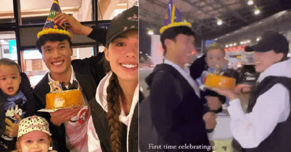 Bùi Tiến Dũng và khoảnh khắc sinh nhật đặc biệt tại sân bay