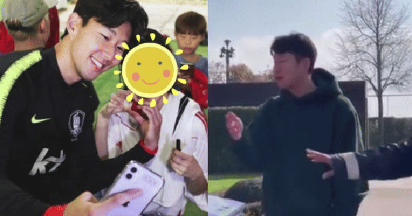 Bí ẩn đằng sau hành động từ chối của Son Heung-min khi fan yêu cầu ký tặng