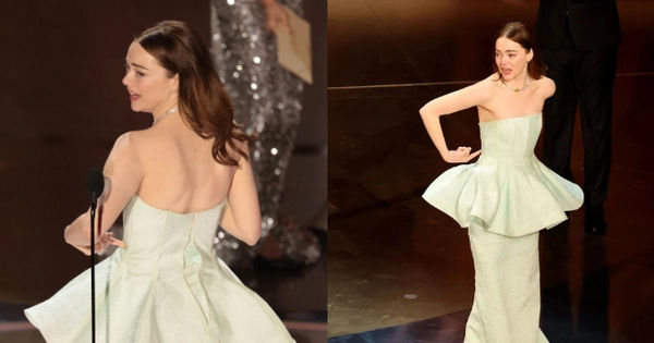 Bức Váy Của Emma Stone và Sự Cố Trên Sân Khấu Oscar