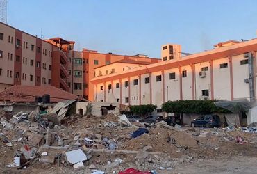 Israeli forces besiege two additional Gaza hospitals as reported by Palestinian Red Crescent