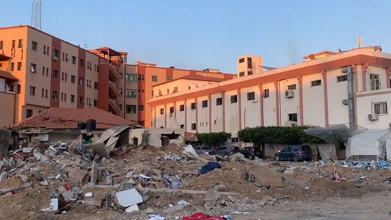 Israeli forces besiege two additional Gaza hospitals as reported by Palestinian Red Crescent
