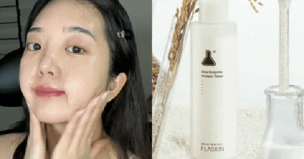 Bí mật của chai toner dưỡng trắng, giảm bã nhờn 'hot' trên Olive Young