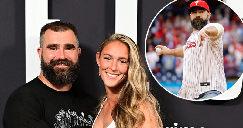 Jason Kelce's Memorable Day Out with Kylie Kelce at Phillies Game