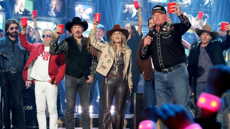 Emotional Tribute to the Late Toby Keith by Lainey Wilson, Brooks & Dunn, and Sammy Hagar at CMT Awards