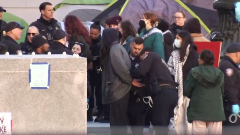 Dozens of Pro-Palestinian Protesters Detained at Yale University Amid Spread of Rallies