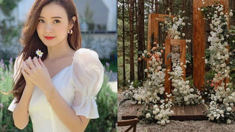 Bí mật đằng sau tiệc cưới lãng mạn của Midu tại Đà Lạt