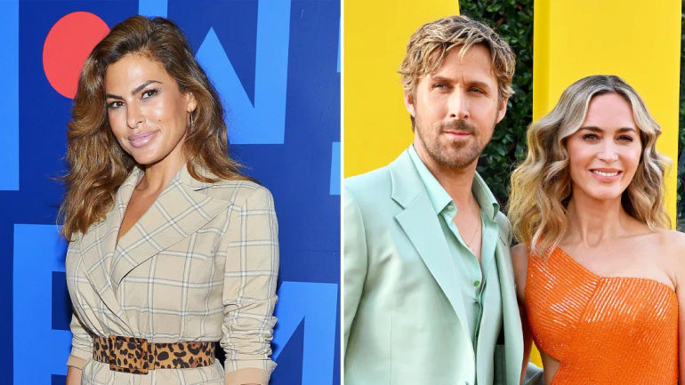 Eva Mendes Shares Exciting Images of Ryan Gosling and Emily Blunt's Intimate Scene in 'The Fall Guy': Pure Chemistry