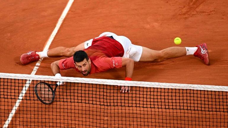 Novak Djokovic's courageous battle through knee pain at the French Open