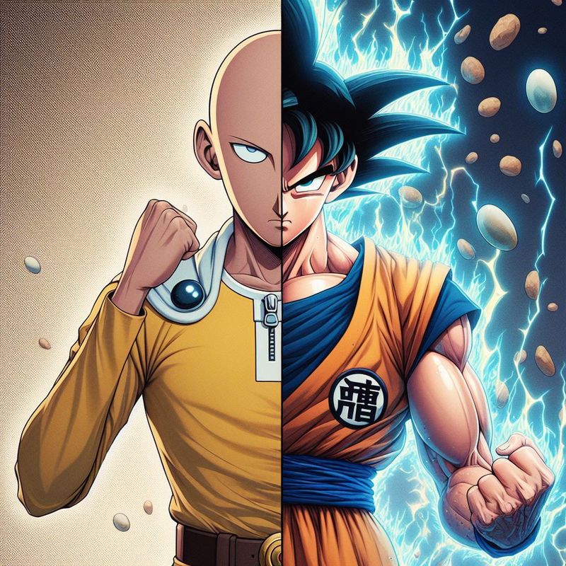 Saitama vs Goku - Physical strength