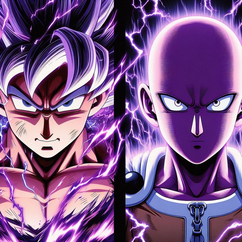 saitama vs goku: Transformations
