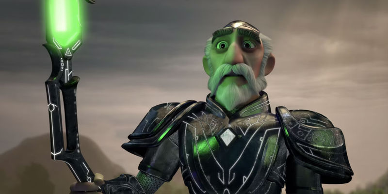 Merlin from Trollhunters Tales of Arcadia