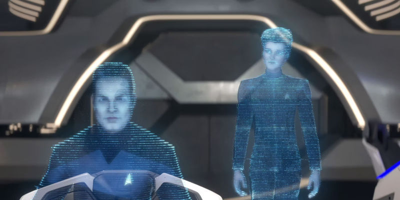 Holographic Janeway and Chakotay recovered on Star Trek: Prodigy