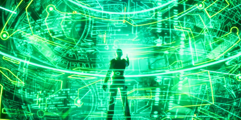 Nebula looking at data in What If...? season 2