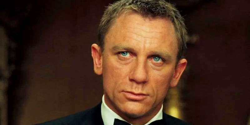 Daniel Craig as James Bond in Casino Royale.