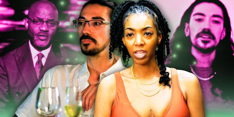 The Married At First Sight Season 17 Pastor Cal, Lauren, and Orion montage