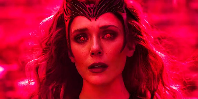 Scarlet Witch in Westview in WandaVision