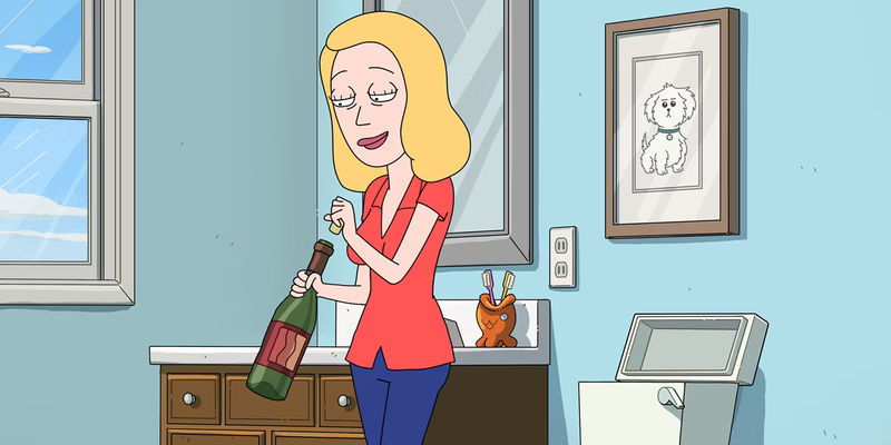 Beth in Rick and Morty season 7