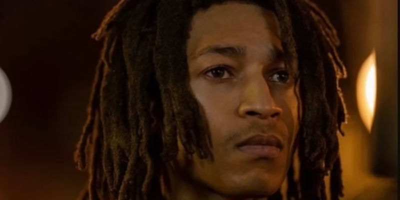 A closeup of Lucien Cambric as D Mac In Power Book IV: Force