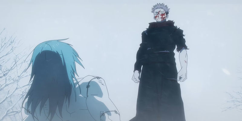 Yuji and Mahito in episode 21