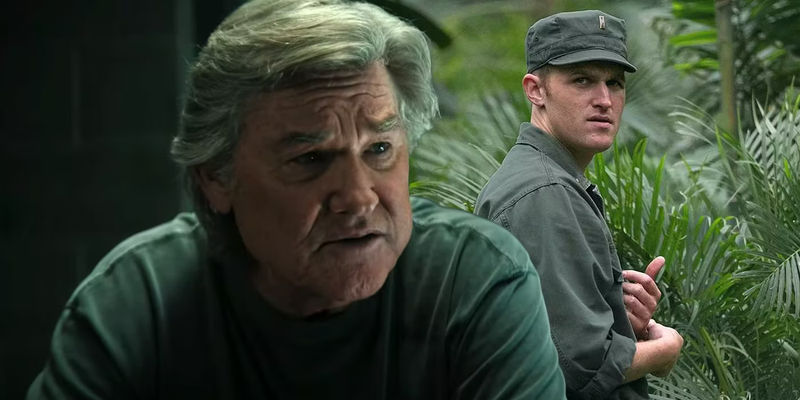Kurt and Wyatt Russell in Monarch Legacy of Monsters
