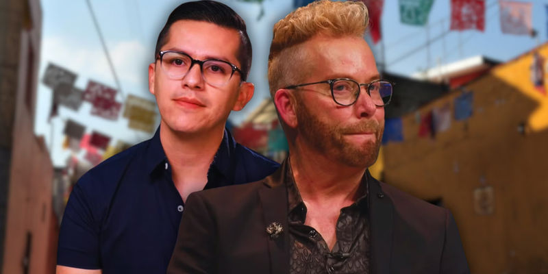 90 Day Fiancé's Kenny & Armando Rubio with somber expressions