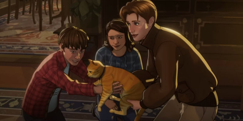 Peter Quill and Goose In What If?