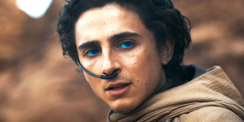 Timothee Chalamet as Paul Atreides in Dune 2.