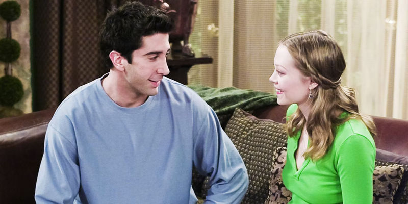 Friends Ross and Elizabeth