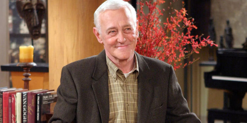 John Mahoney as Martin Crane in the Frasier finale
