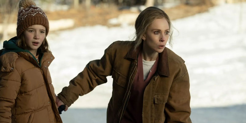 Linda is standing in the snow on Fargo.
