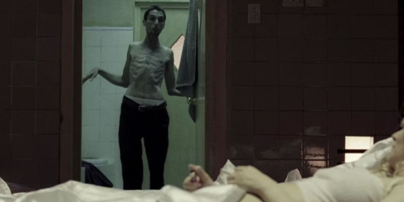 Christian Bale in The Machinist 2004