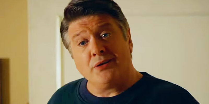 George looks at Sheldon in Young Sheldon season 6 episode 4 clip