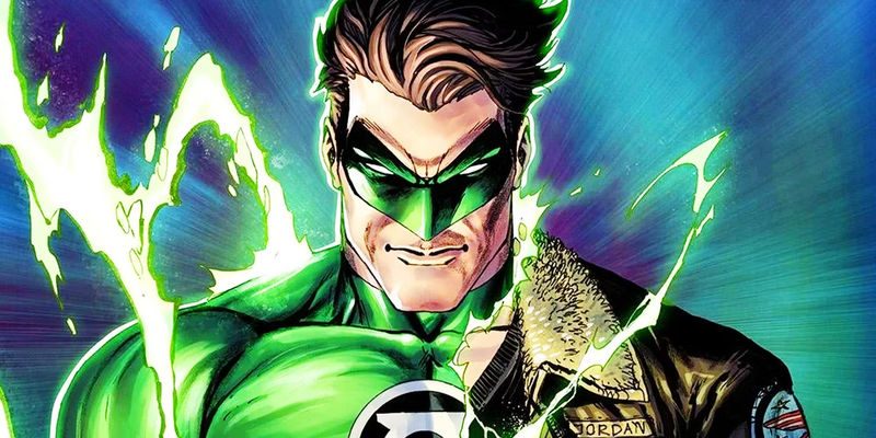 Hal Jordan's Green Lantern in DC Comics art