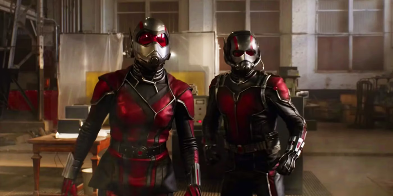 Hank Pym and Janet Van Dyne in the MCU's Ant-Man