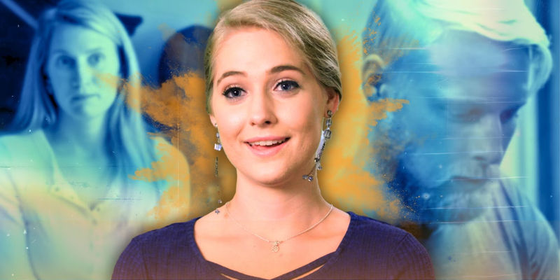 Welcome To Plathville’s Lydia Plath, flankd by Micah and Olivia Plath