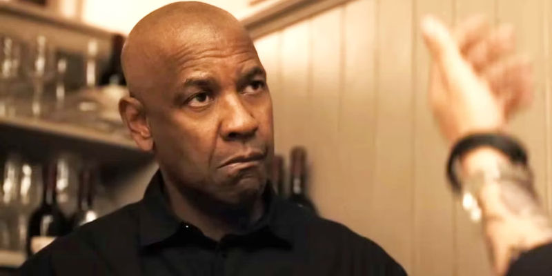 Denzel Washington as Robert McCall in The Equalizer 3.