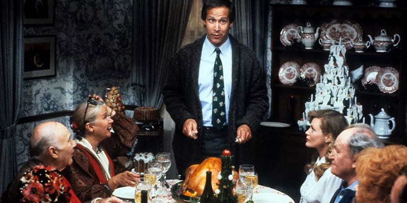 The Griswolds in Christmas Vacation