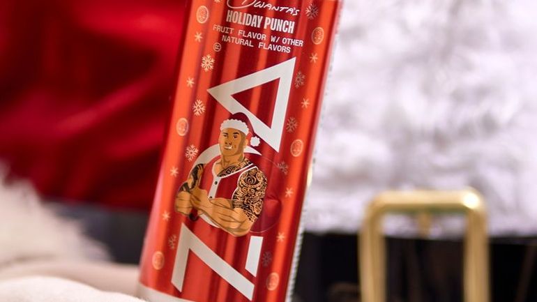 Dwayne Johnson Unveils Festive Dwanta's Holiday Punch: A ZOA Energy Delight
