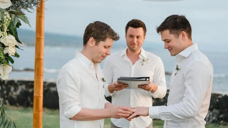 CEO OpenAI Sam Altman chính thức đón nhận tình yêu và kết hôn với bạn trai lập trình viên