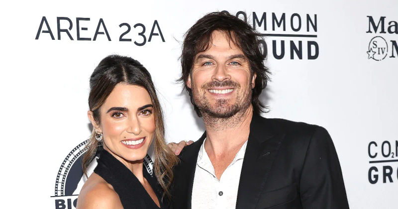 Nikki Reed and Ian Somerhalder: The Twilight and Vampire Diaries Crossover